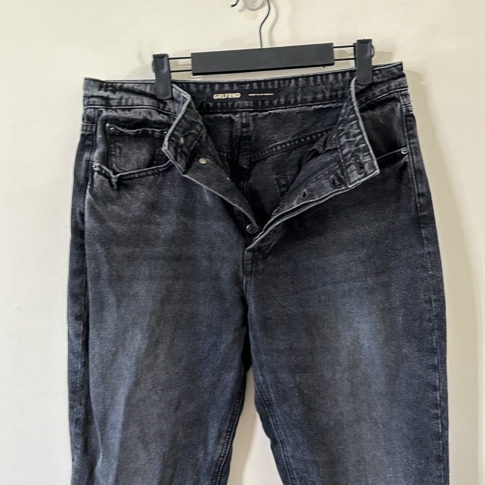 GRLFRND Karolina High Rise Straight Crop East Side Denim Jeans Size 31 - Picture 6 of 12